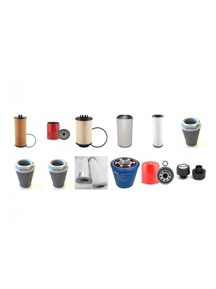 HOLMER TERRA FELIS 2 Filter Service Kit w/MAN D0826LE Eng.   YR  2010