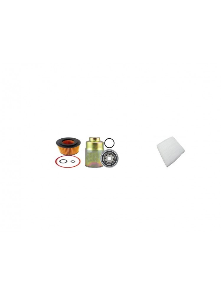HONDA CR-V III 2.2 I-CTDI Filter Service Kit w/ N22A2 Eng.   YR  01.07- 140 CH