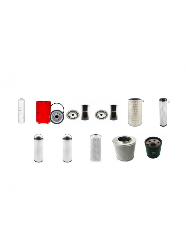 HUTTE HBR 605 Filter Service Kit w/Deutz TCD2012L06-2V Eng.   YR  2008-