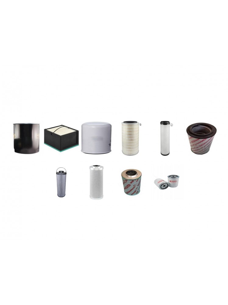 HUTTE HBR 609 Filter Service Kit w/Deutz BF6M1013CF Eng.