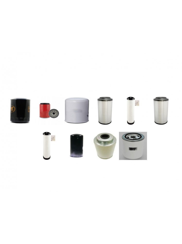 ATLAS COPCO XAS 146 DD Filter Service Kit w/Deutz BF4M1012E Eng.