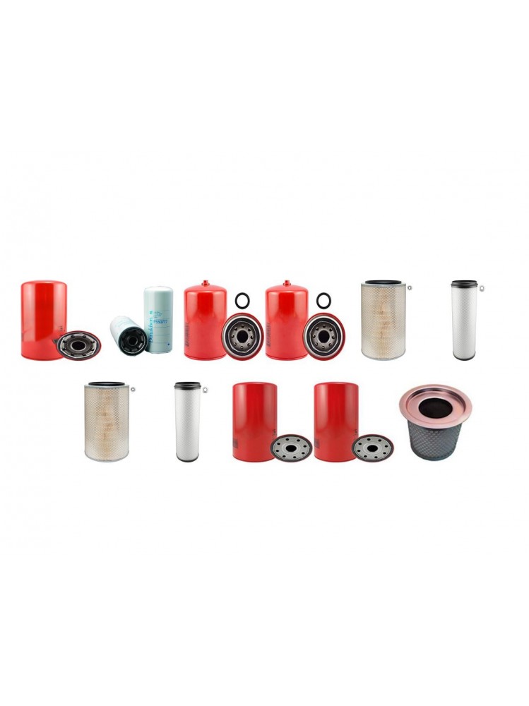 INGERSOLL RAND P 1050 WCU Filter Service Kit w/Cummins  Eng.