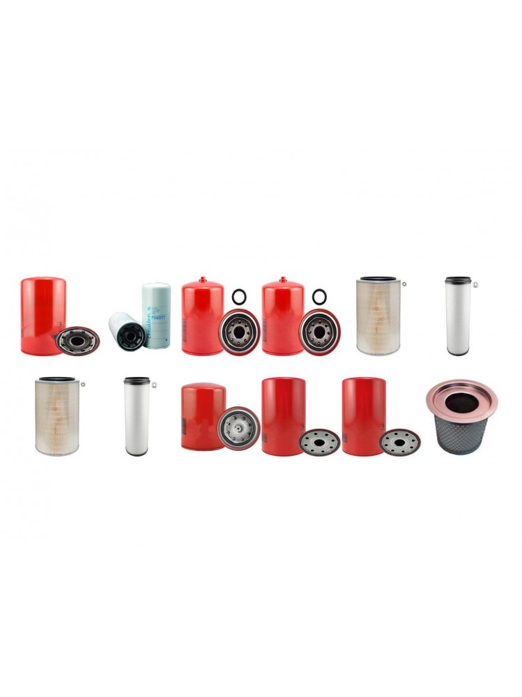 INGERSOLL RAND XP 750 WCU Filter Service Kit w/Cummins  Eng.