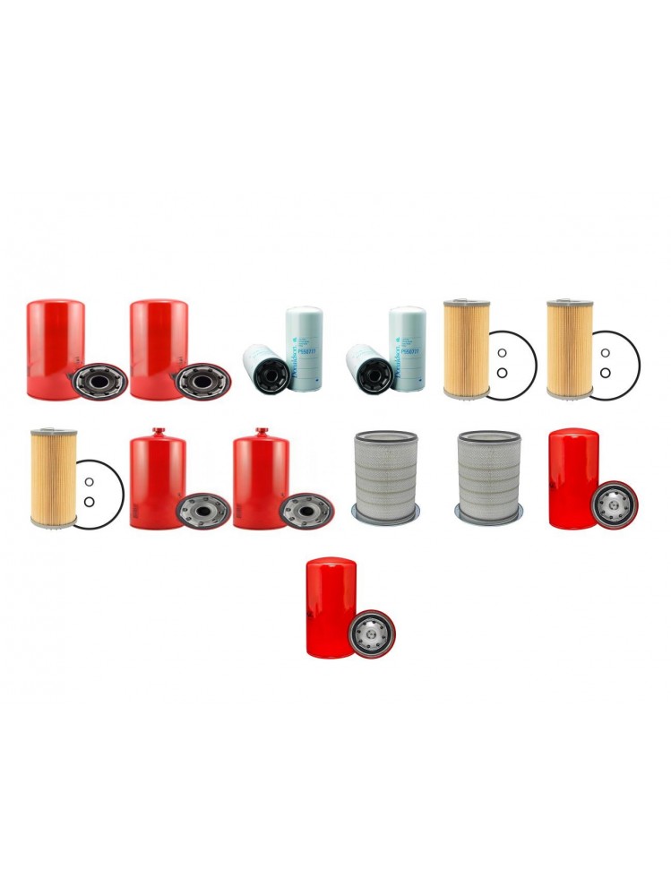 INTERTEK 1250 KVA Filter Service Kit w/Cummins KTA50-G3 Eng.   YR  2012