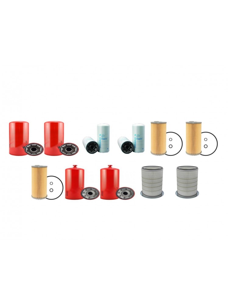 INTERTEK 1250 KVA Filter Service Kit w/Cummins KTA50-G3 Eng.   YR  2012