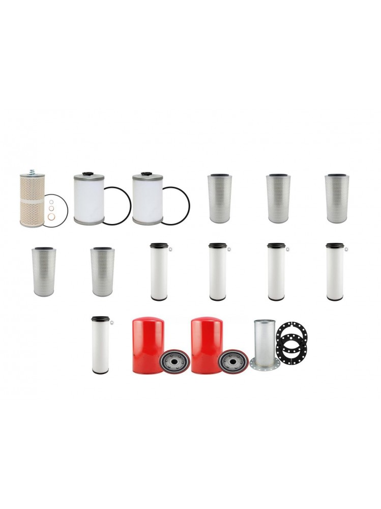 ATLAS COPCO XRVS 455 Filter Service Kit w/MERCEDES OM442LA Eng.