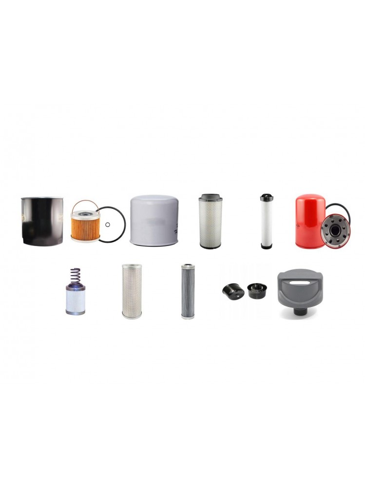 JARRAF ELAGUEUSE Filter Service Kit w/Deutz BF4L913 Eng.