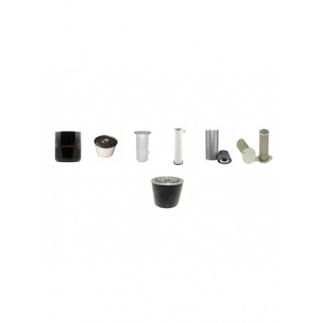 JCB 444 Filter Service Kit w/Perkins TURBO Eng. SN 400001-409448