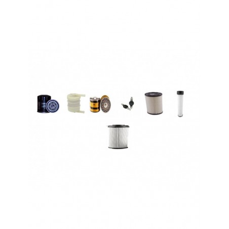 JCB 8027ZTS Filter Service Kit w/Perkins HL50837U Eng. YR 2003-