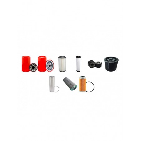 JCB JS210LC Filter Service Kit w/ISUZU Eng. YR 2005-