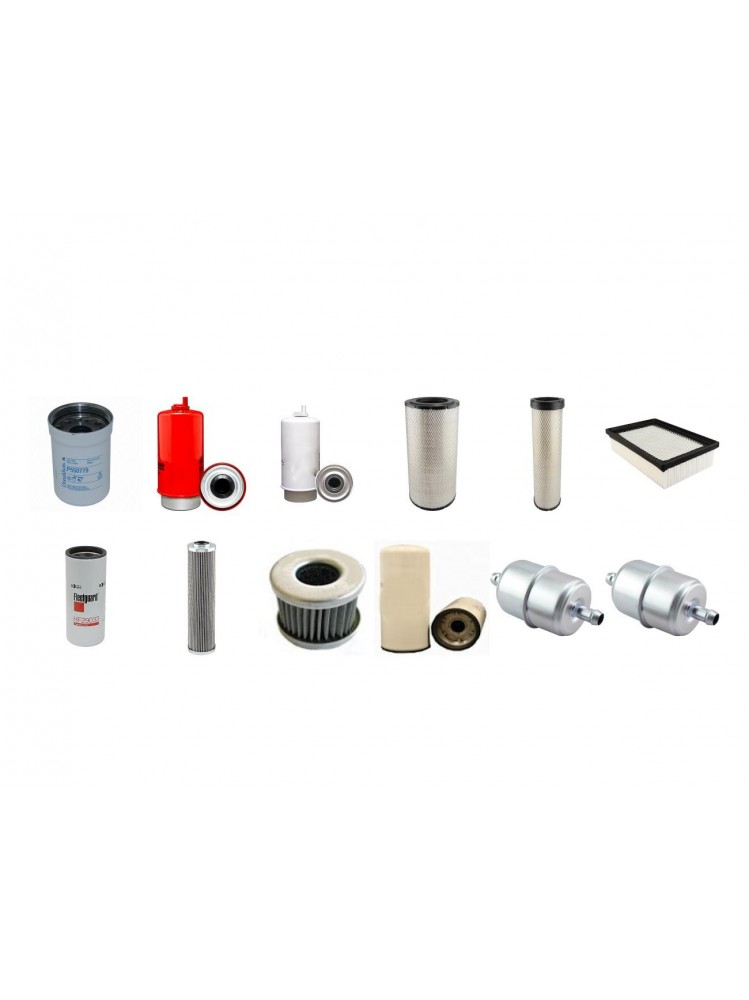 JOHN DEERE 540 G III Filter Service Kit w/6068 TDW 58  Eng. SN  618066 YR  2008