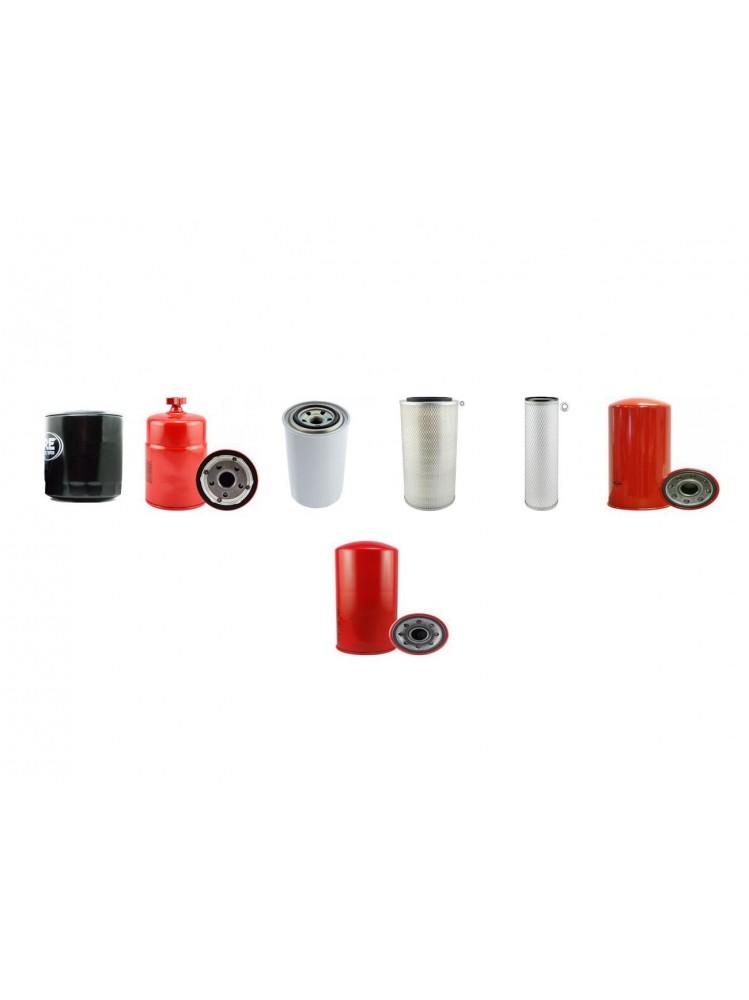 JOHN DEERE 640 E Filter Service Kit w/JOHN DEERE 6068T Eng.