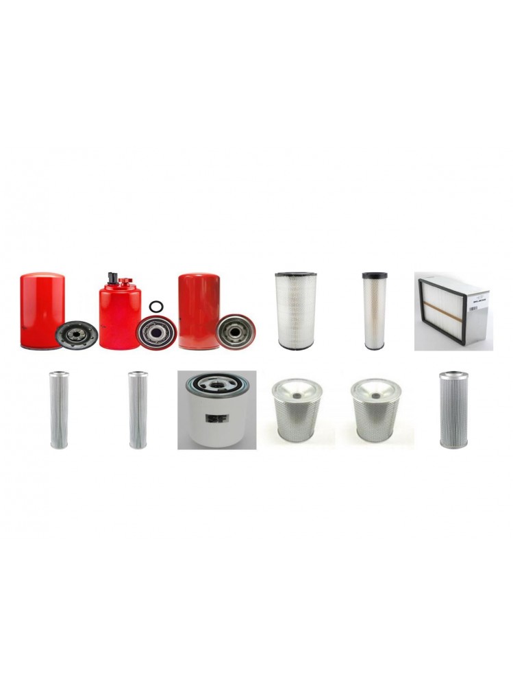 JUNTTAN PM 25 Filter Service Kit w/Cummins QSC8.3TIII Eng.