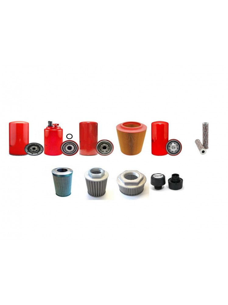 KASSBOHRER PB 400 W Filter Service Kit w/Cummins QSL9 Eng.   YR  2008- 370 CH