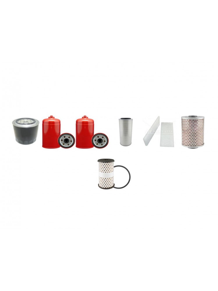 KASSBOHRER S 315 HD/HDH TOP CLASS Filter Service Kit w/SCANIA DS11.22 Eng.   YR  09.91- 381 CH