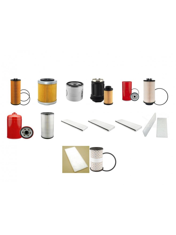 KASSBOHRER S 411 HD TOP CLASS Filter Service Kit w/MERCEDES OM501LA Eng.   YR  08.08- 354 CH