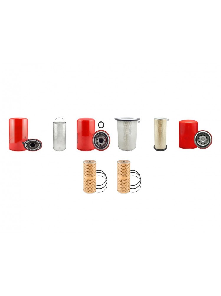 KOMATSU D 85 E Filter Service Kit w/KOMATSU SA6D125E Eng.