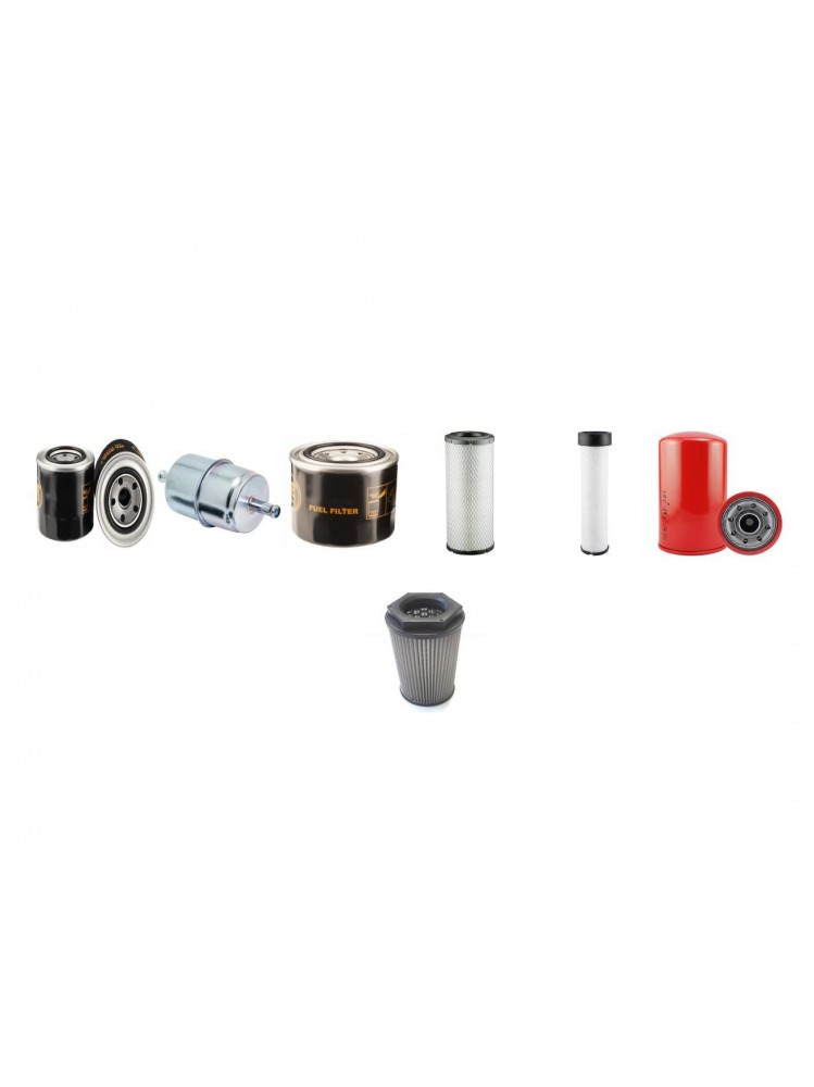 AUSA D 400 AHG 4X4 Filter Service Kit w/Kubota V2400 Eng.   YR  2008-