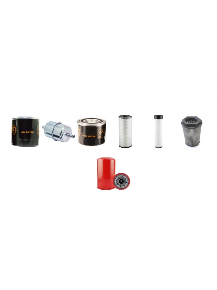 AUSA D 400 AHG/APG Filter Service Kit w/Kubota V2403-M-EU3 Eng.   YR  2012-