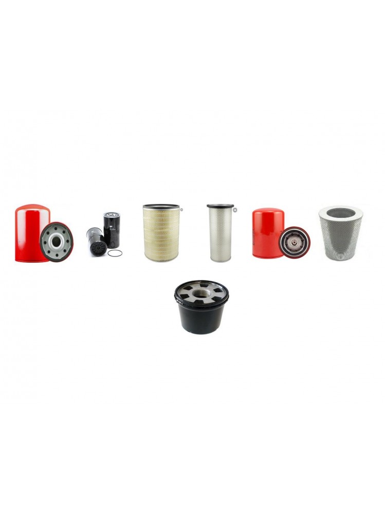 KOMATSU GD 705 A-4A Filter Service Kit w/KOMATSU  Eng.