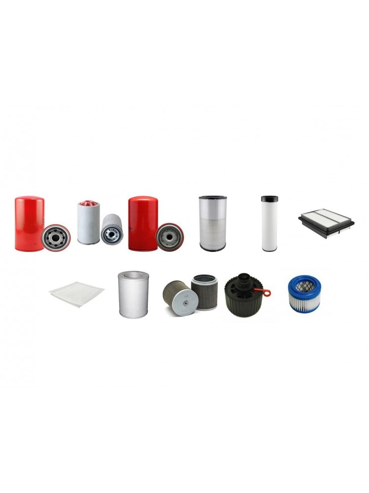 KOMATSU PW 148-8 Filter Service Kit w/KOMATSU  Eng. SN  H50051-H50212 YR  2012-