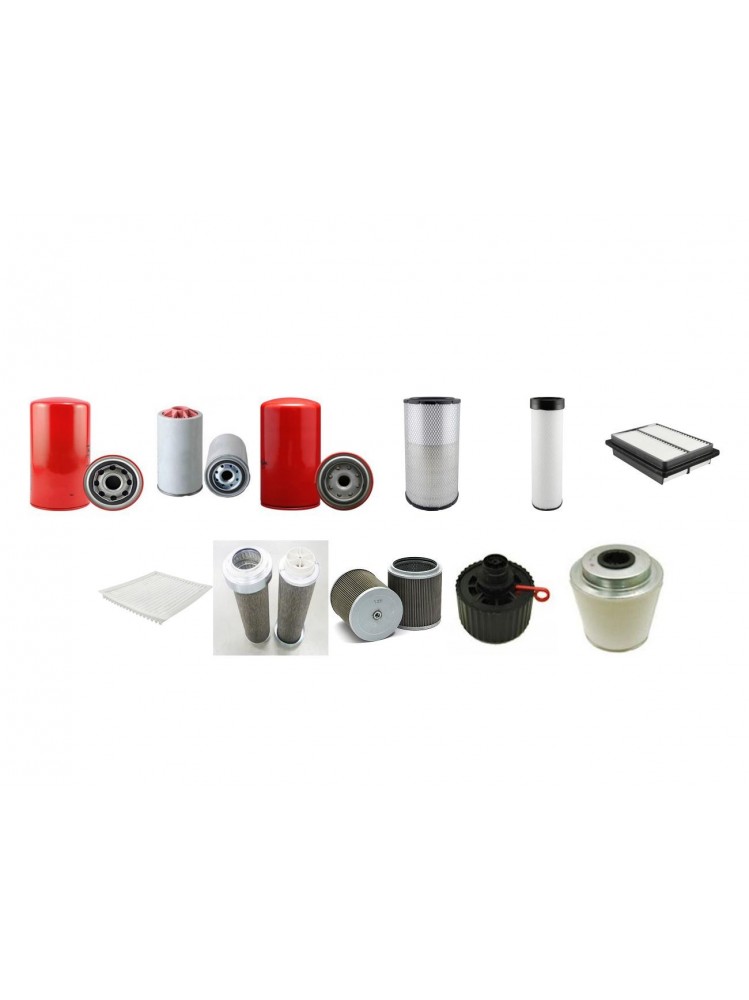 KOMATSU PW 160-7E0 Filter Service Kit w/KOMATSU SAA4D107E-1 Eng. SN  H55838- YR  2010-
