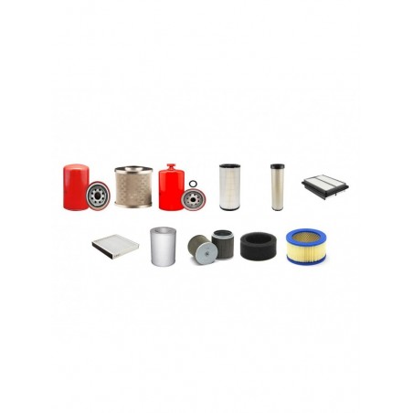 KOMATSU PW160-7KES Filter Service Kit w/KOMATSU SAA4D102E Eng. SN K40001- YR 2005-
