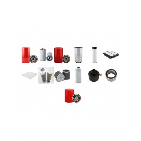 KOMATSU PW160-8Filter Service Kit w/KOMATSU SAA4D107-E1 Eng. SN H60051- YR 2010- TIER III
