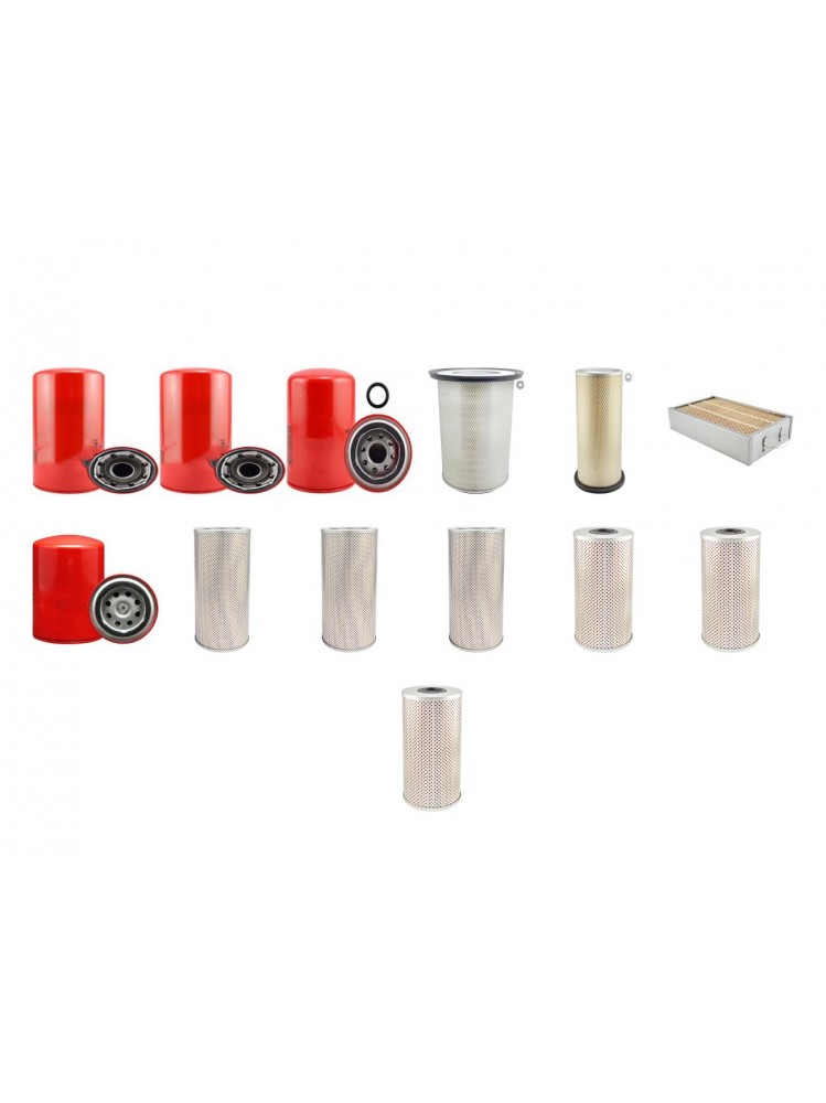 KOMATSU WA 600-1 Filter Service Kit w/KOMATSU S6D170-1 Eng. SN  10001-