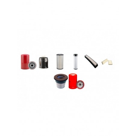 KOMATSU WB93R-5 Filter Service Kit w/KOMATSU S4D-104E-3 Eng.