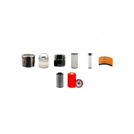 KOMATSU WB97R-2 Filter Service Kit w/KOMATSU 4D106-1 Eng. YR 2003-