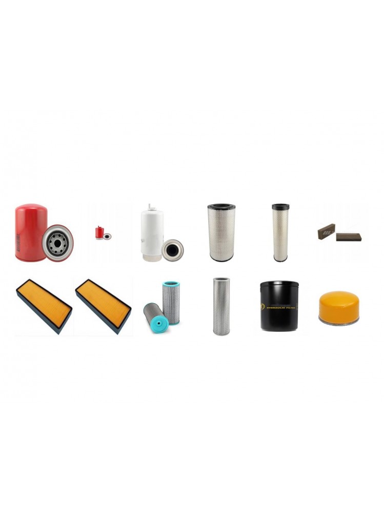 KOMATSU FOREST 840.3 Filter Service Kit w/SISU  Eng.