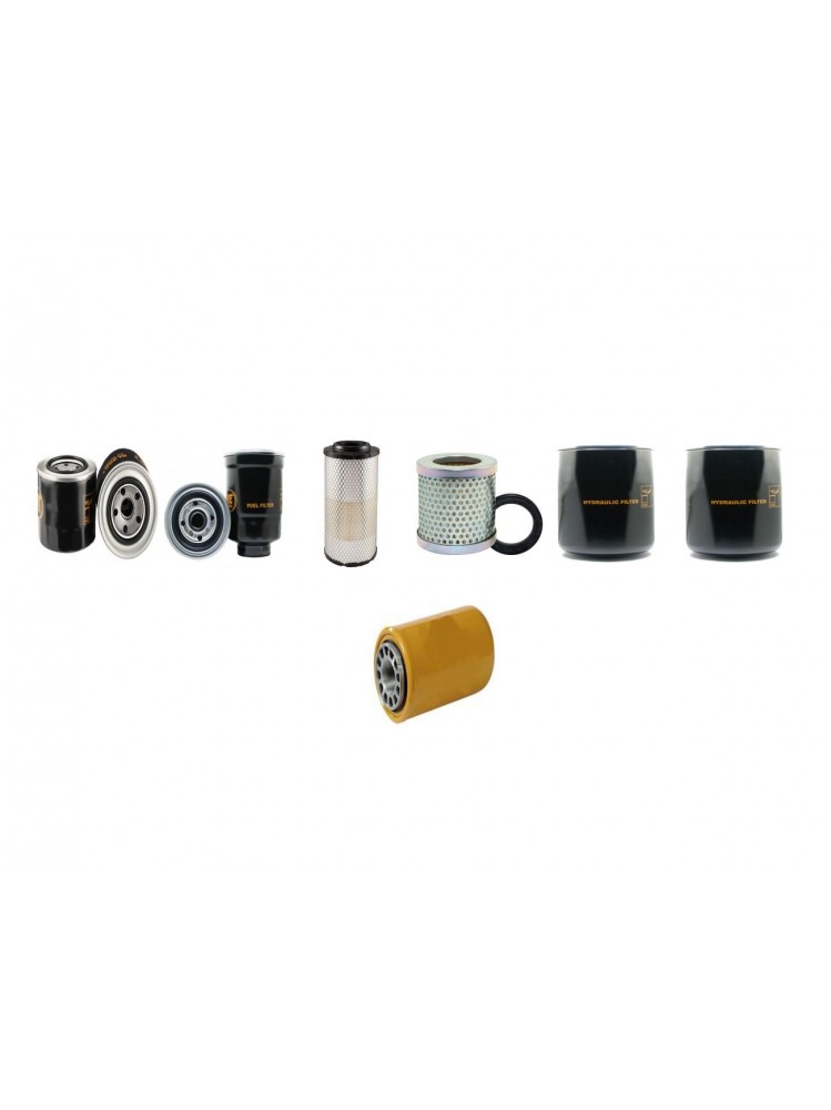 KOOI RG 4-77-1350-900 Filter Service Kit w/Kubota V330TES Eng.   YR  2005-