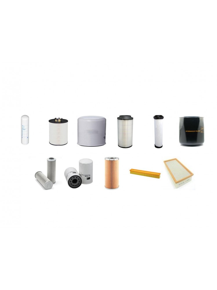 LAMBORGHINI R 6.150 Filter Service Kit w/Deutz BF6M1013EC Eng.   YR  2004-