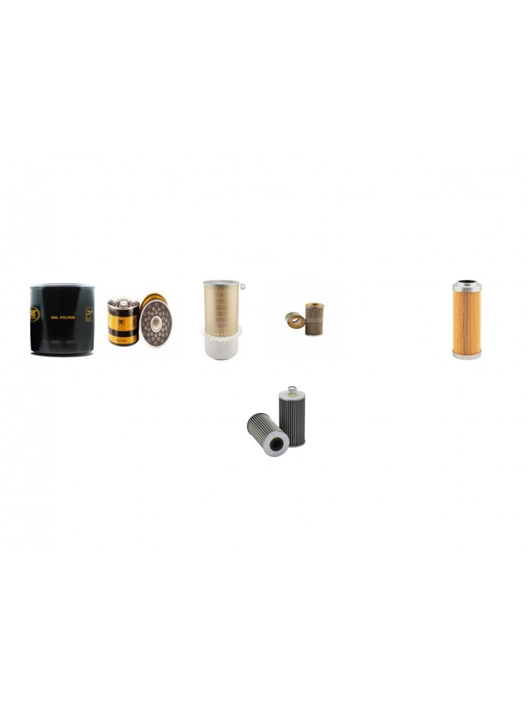 LANDINI 14500 MK II TURBO Filter Service Kit w/Perkins AT6.3544 Eng.