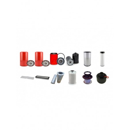 LIEBHERR A904C LITRONIC Filter Service Kit w/LIEBHERR D934S-A-6 Eng. SN 1004-45581 YR 2008-