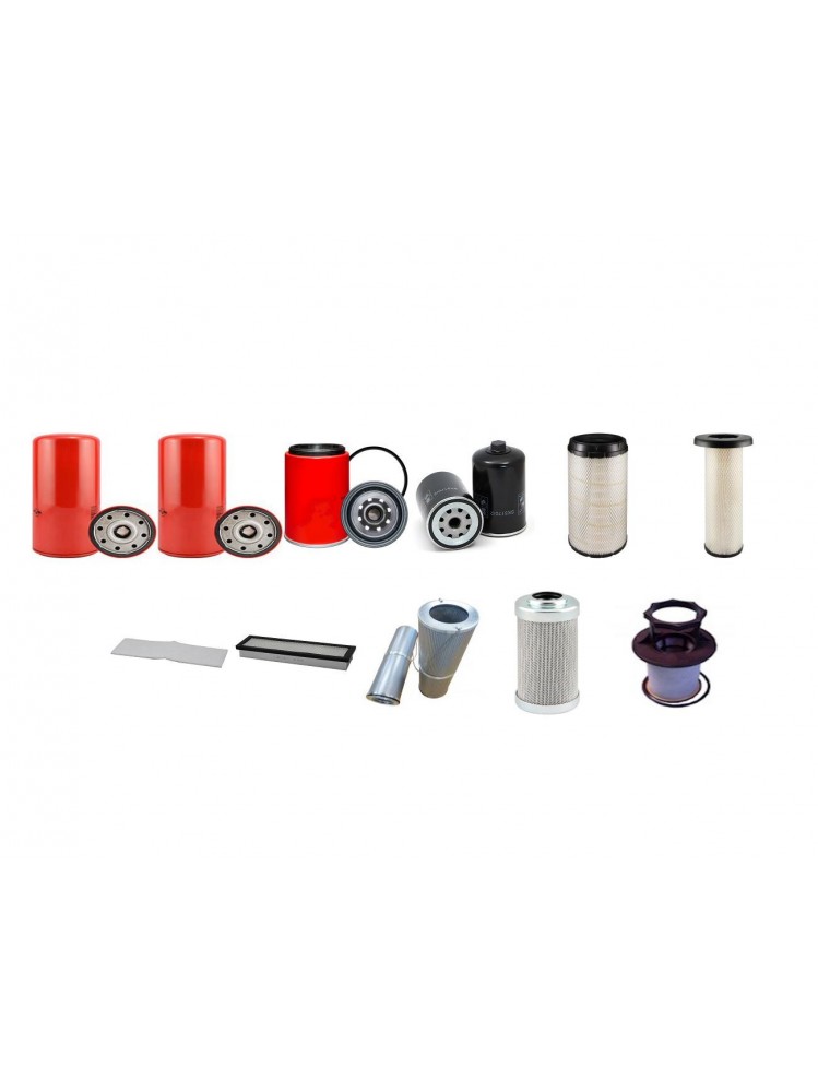 LIEBHERR A 924 C LITRONIC Filter Service Kit w/LIEBHERR D934LA6 Eng. SN  1049-35475 YR  2007-