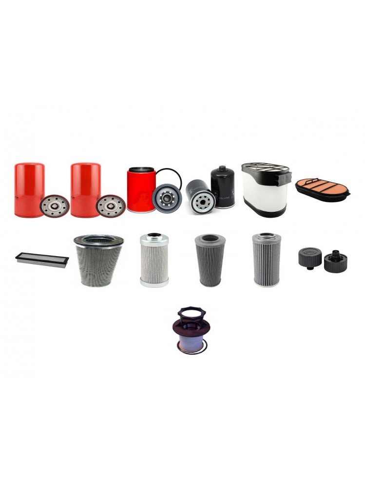 LIEBHERR A 934 C LITRONIC Filter Service Kit w/LIEBHERR D934L Eng.   YR  2007-