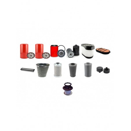 LIEBHERR A 934 C LITRONIC Filter Service Kit w/LIEBHERR D934L Eng.   YR  2007-