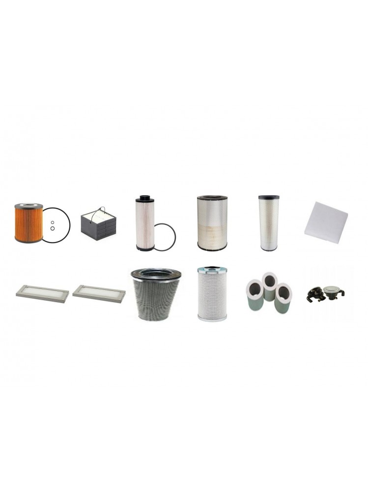 LIEBHERR HS 845 HD Filter Service Kit w/MAN D846A7 Eng.
