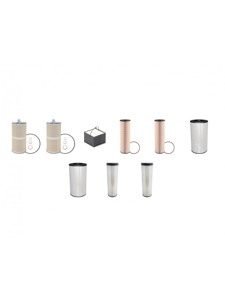 LIEBHERR HS 875 HD Filter Service Kit w/MAN D2842LE103 Eng.