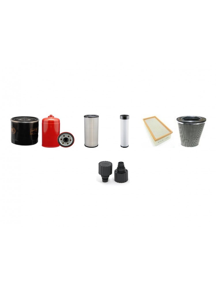 LIEBHERR L 506 Filter Service Kit w/Deutz BF4L1012 Eng. SN  2913-    426