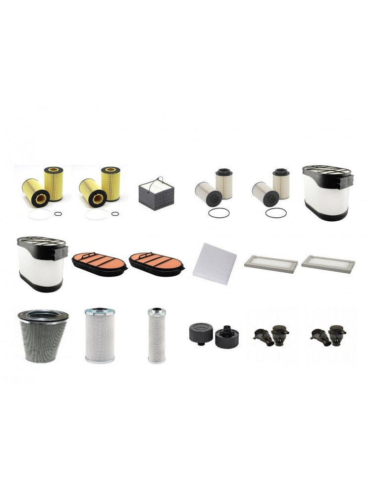 LIEBHERR LRB 125 XL Filter Service Kit w/LIEBHERR D9508A7 Eng.