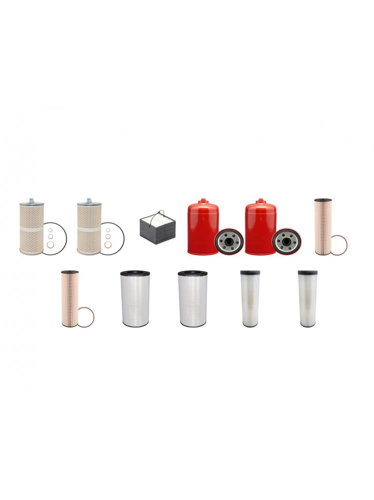 LIEBHERR LRB 255 M Filter Service Kit w/MAN D2842LE Eng.