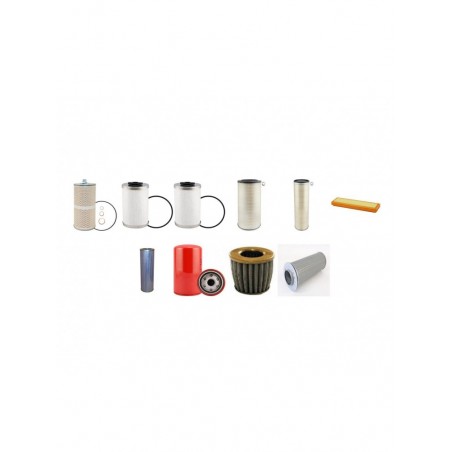 LIEBHERR PR741C Filter Service Kit w/MERCEDES OM421A Eng. SN 1001-