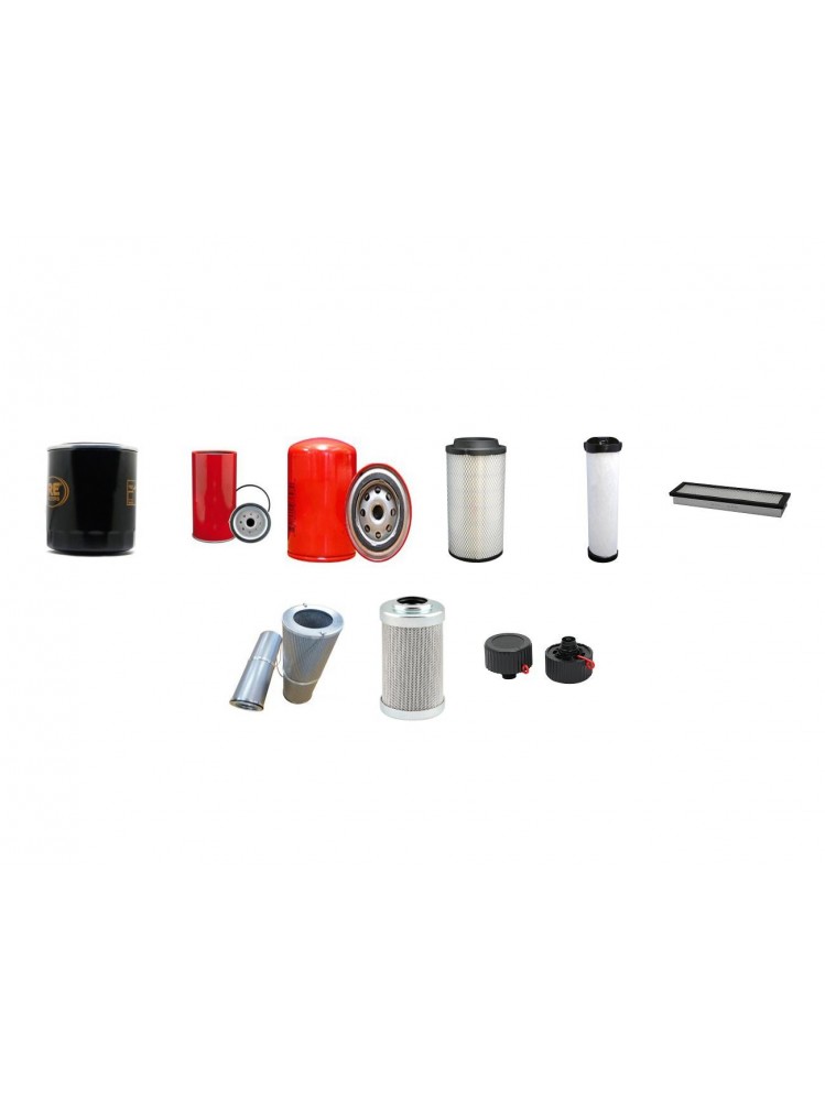 LIEBHERR R 313 LITRONIC Filter Service Kit w/Deutz BF4M2012C Eng. SN  27752- YR  2006-