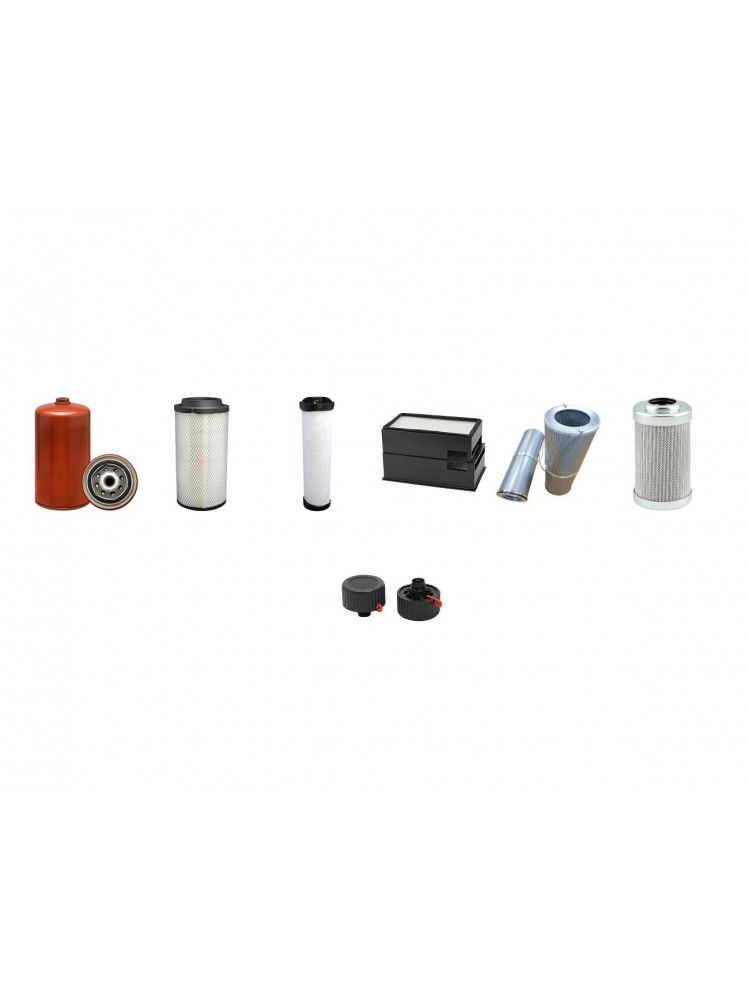 LIEBHERR R 924 COMPACT LITRONIC Filter Service Kit w/Deutz TCD3.6L4IIIB Eng. SN  57052-    1194