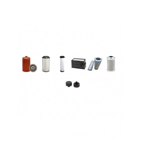 LIEBHERR R924 COMPACT LITRONIC Filter Service Kit w/Deutz TCD3.6L4IIIB Eng. SN 57052- 1194