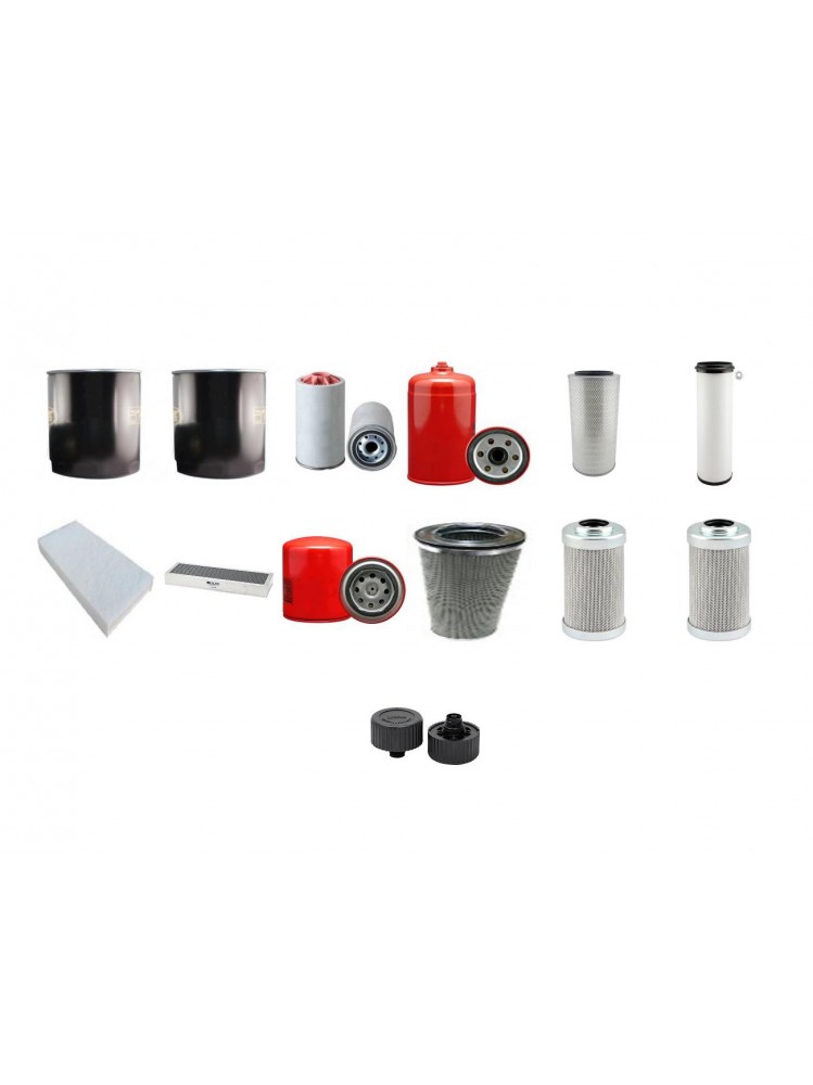 LIEBHERR R 934 LITRONIC Filter Service Kit w/LIEBHERR D924TIE Eng. SN  5000-5277