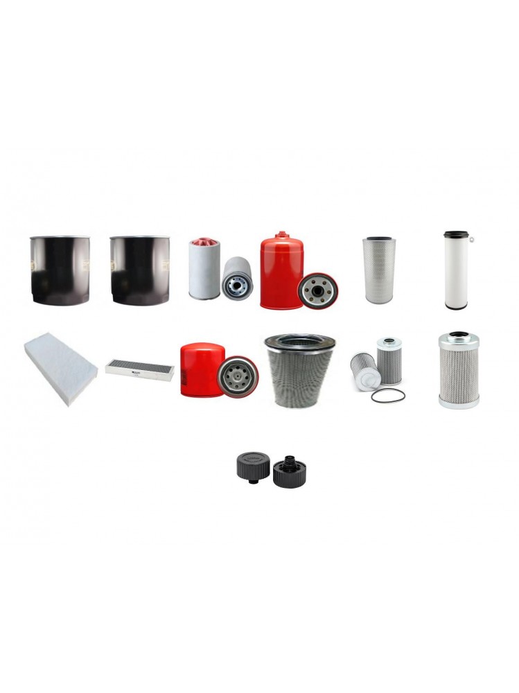 LIEBHERR R 944 B LITRONIC Filter Service Kit w/LIEBHERR  Eng. SN  17731-